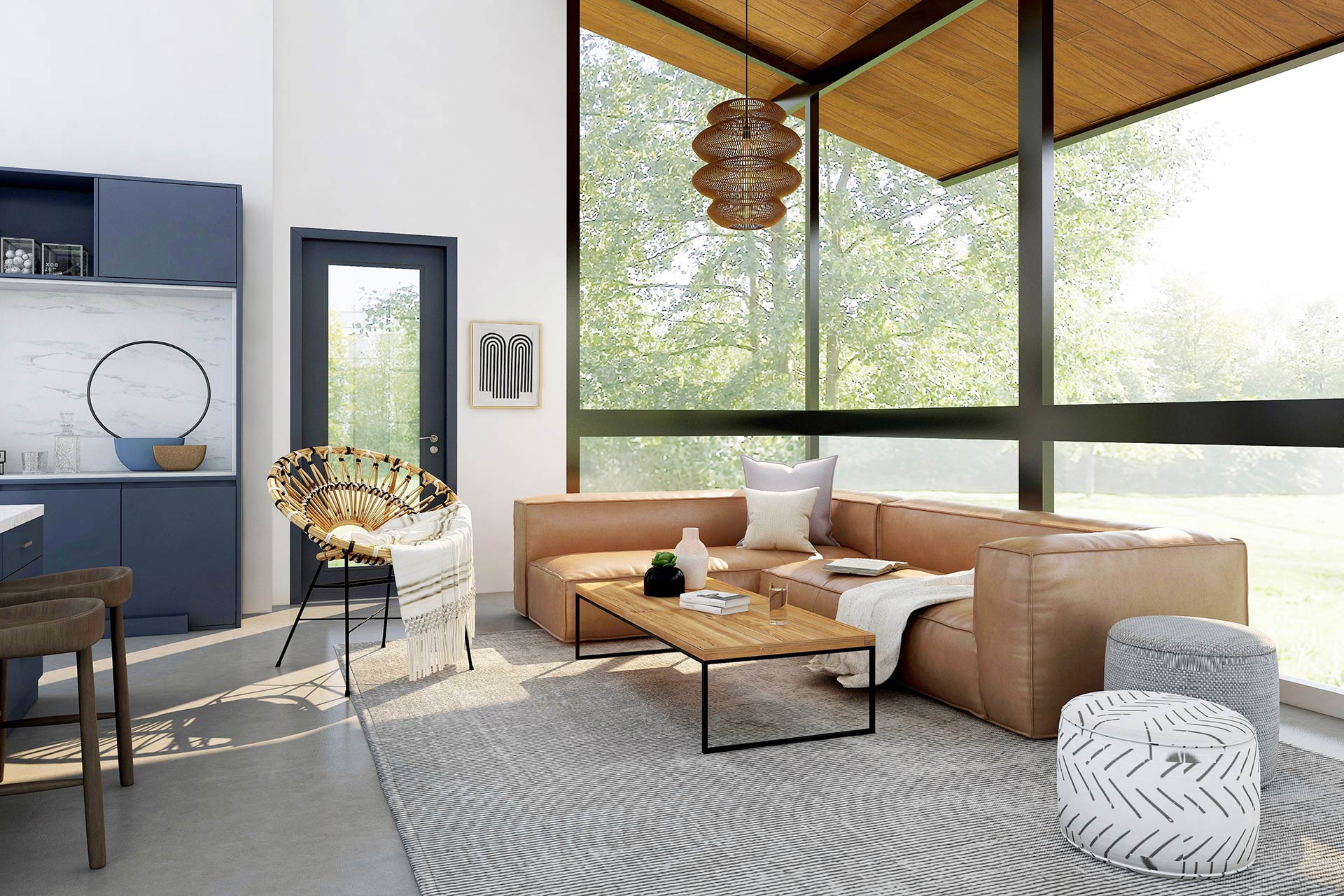 Custom-Built Living Rooms